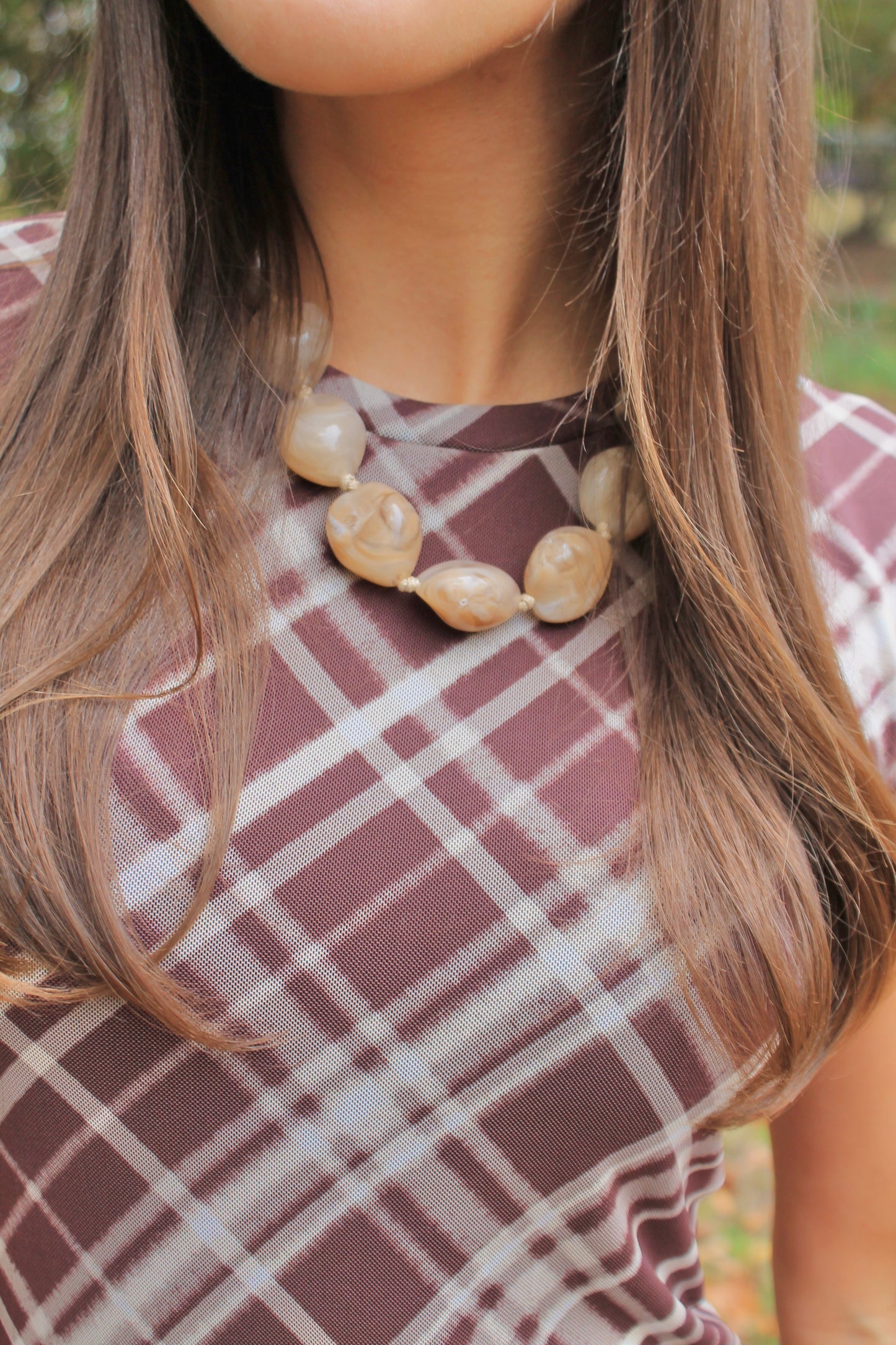 Mimi Chunky Beaded Necklace