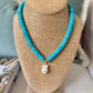 Murrells Turquoise Pearl Necklace