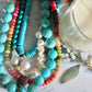 Murrells Turquoise Pearl Necklace