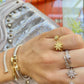 Gold Starburst Ring