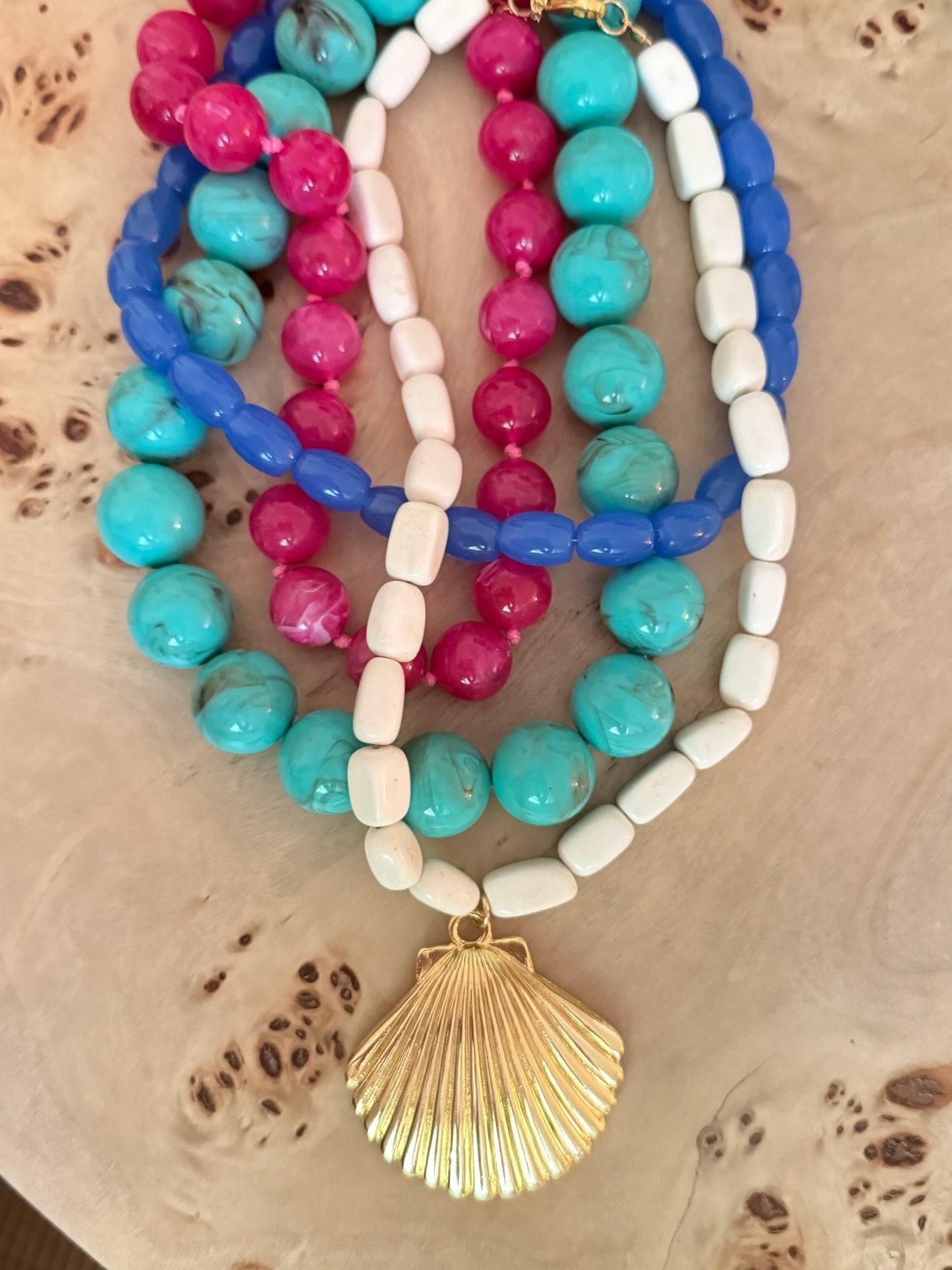 Jumbo Teal Necklace