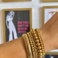 8mm Gold Beaded