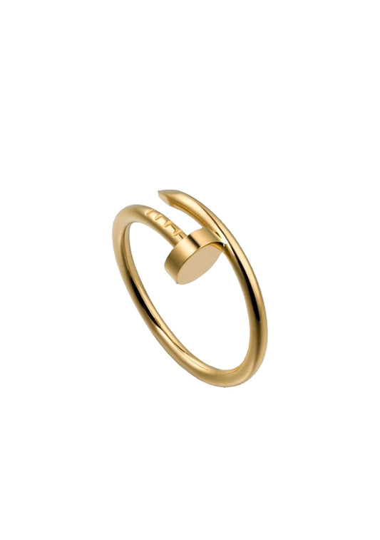 Gold Nail Ring