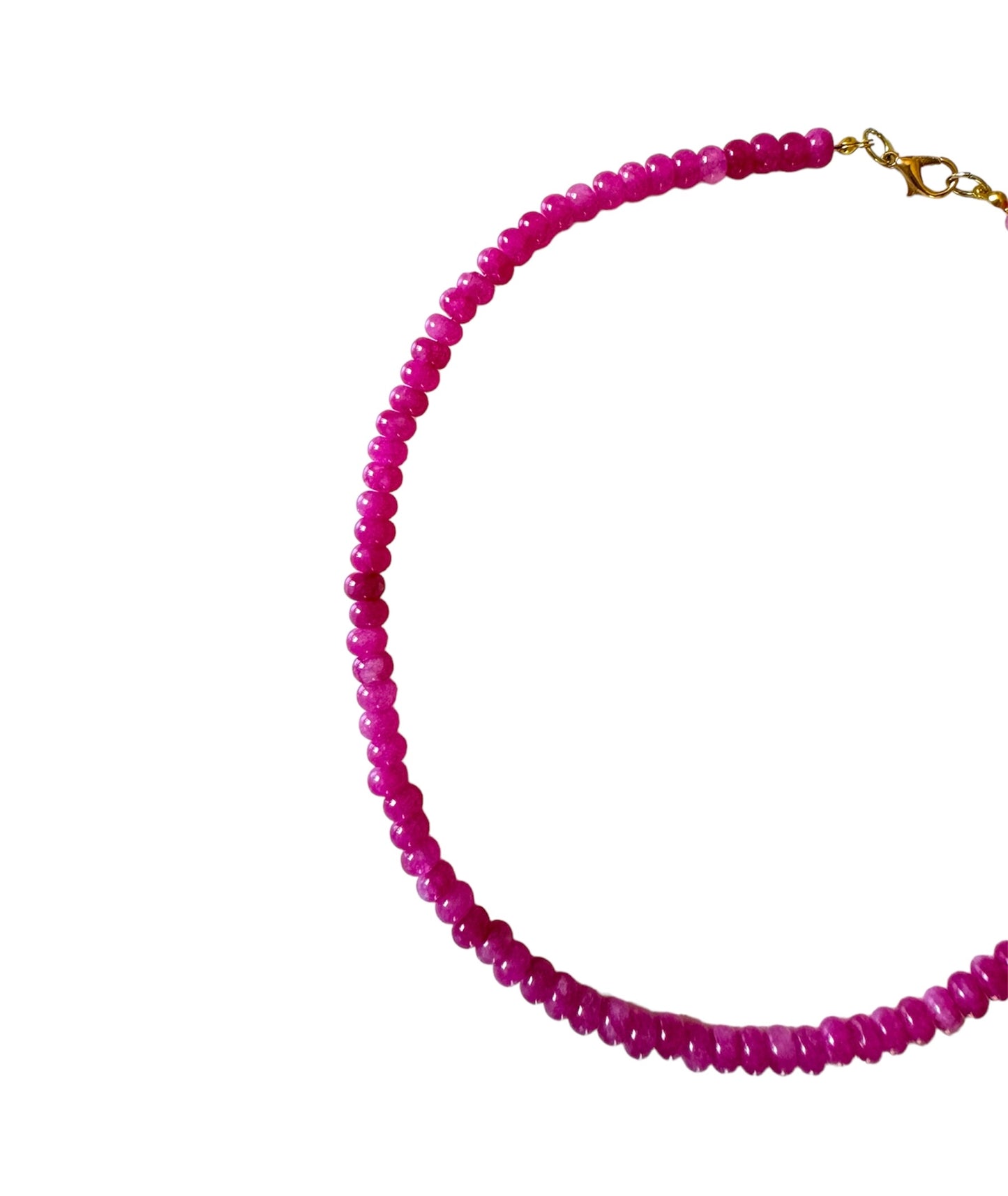 Magenta Beaded