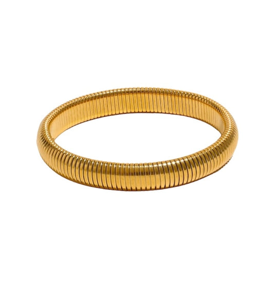 Gold Tuscany Elastic Bangle