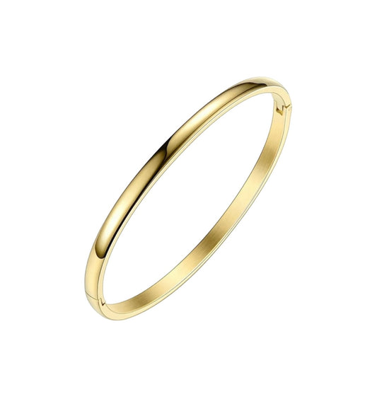 Thin Gold Bangle