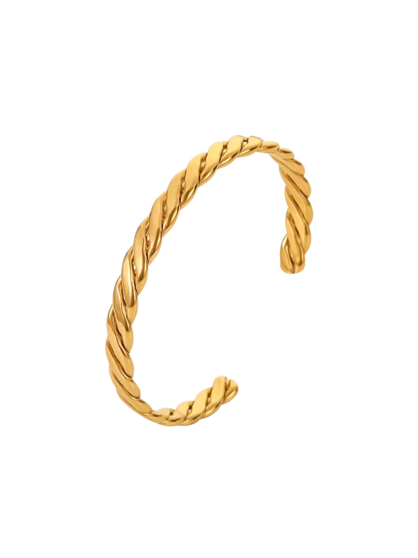 Gold Rope Cuff