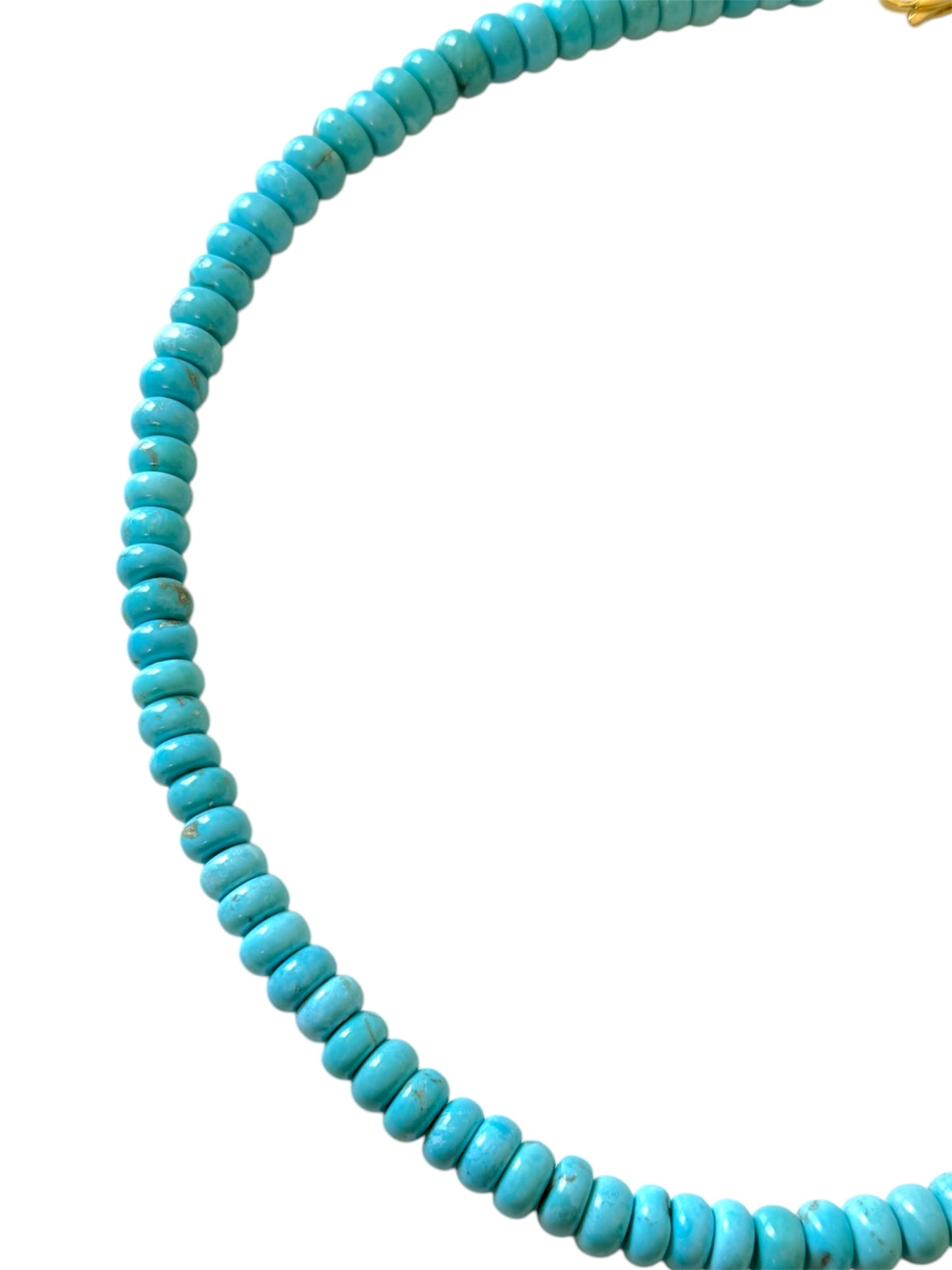 Large Turquoise Beaded