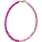 Large Double Pink Beaded