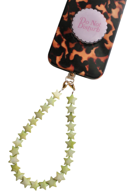 Star Beaded Phone Charm