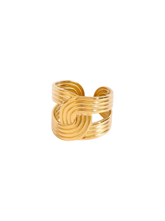 Reagan Ribbed Ring