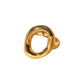Gold Irregular Oval Ring