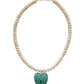 Palm Heart Beaded Necklace