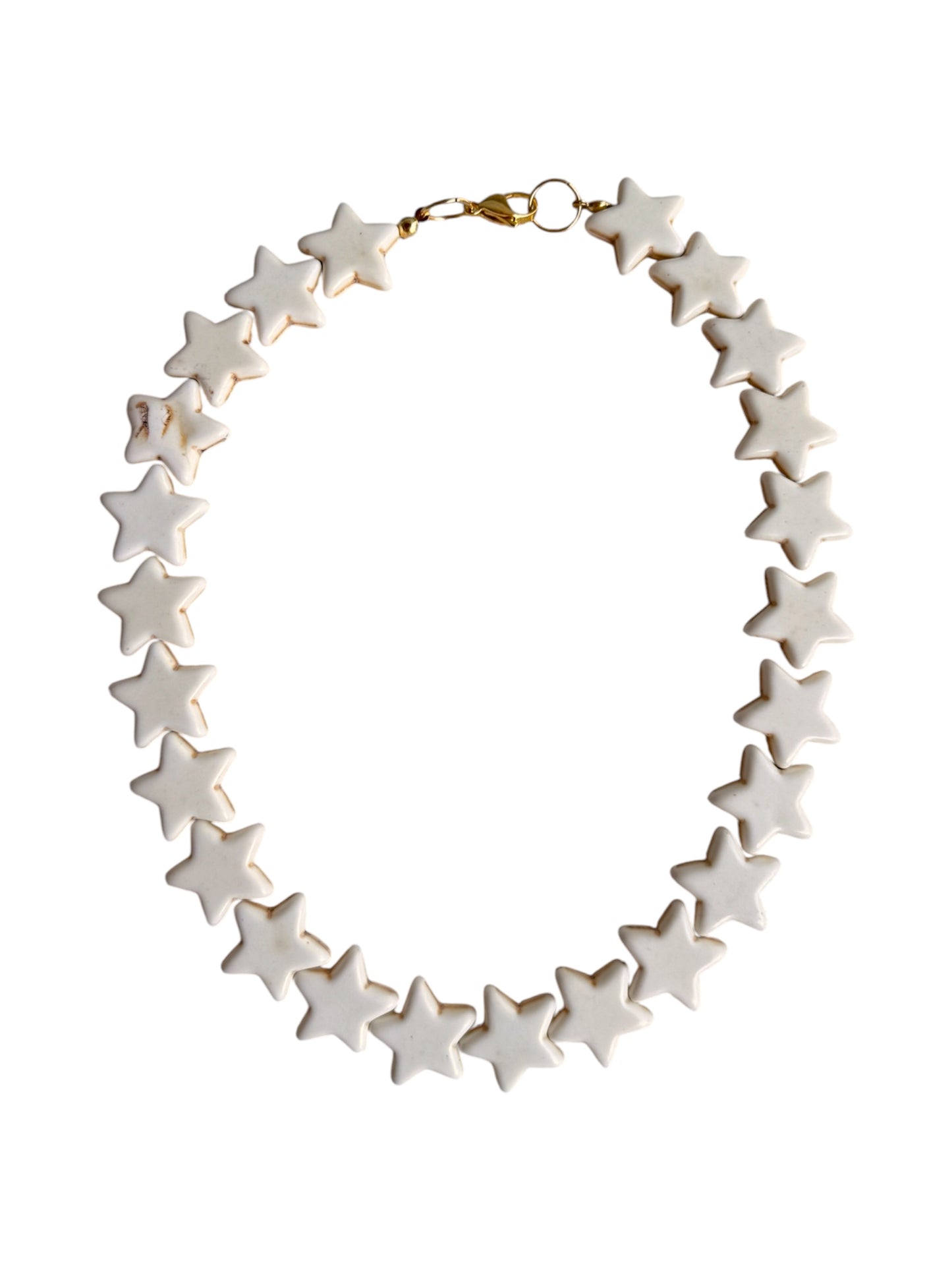 Ivory Chunky Star Necklace