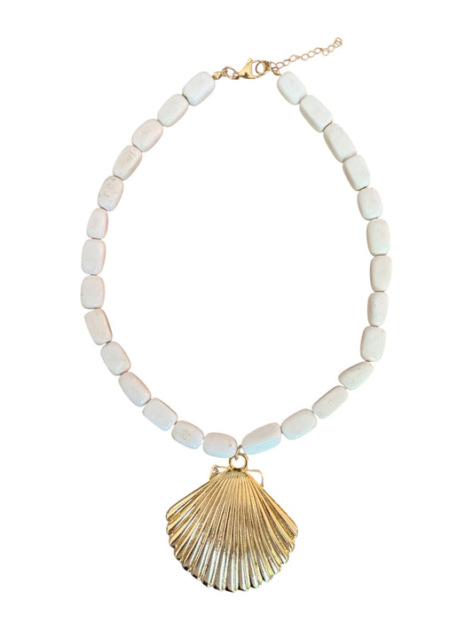 Scarlett Beaded Shell necklace
