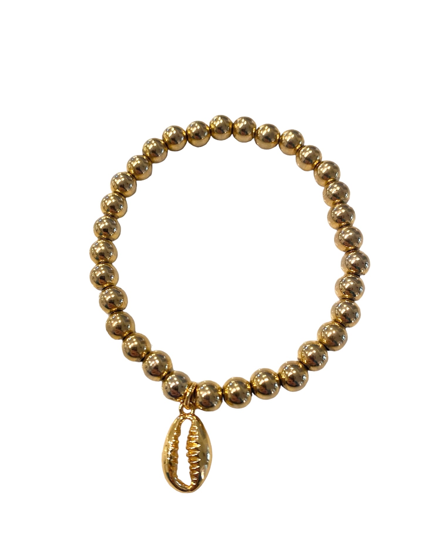 XL Gold Cowrie Shell