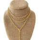 Gold Chain Lariat