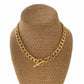 Gold Circle Clasp Chain