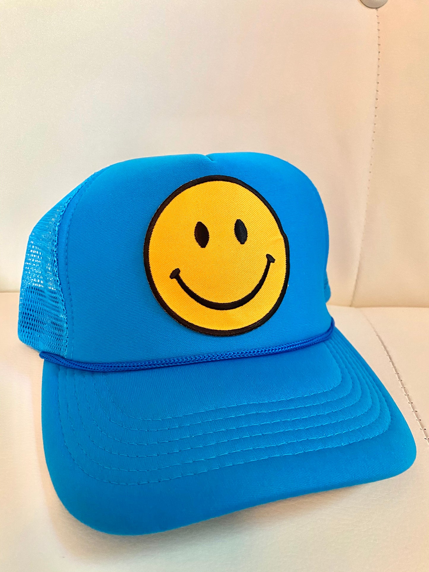 Blue Smiley Face