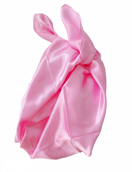 Light pink scarf top