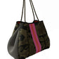 Camo pink stripe bag