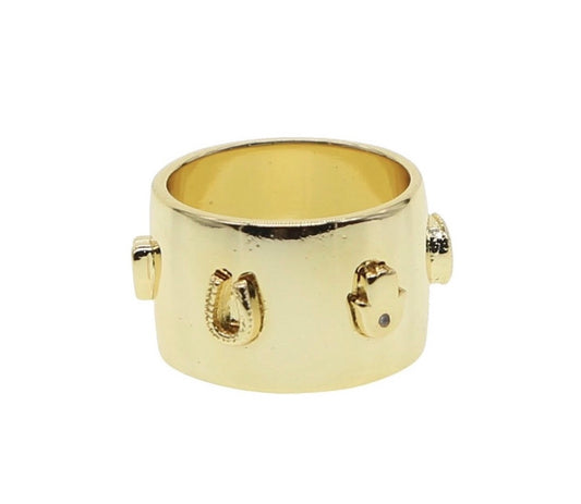 Gold Cigar Lucky Band
