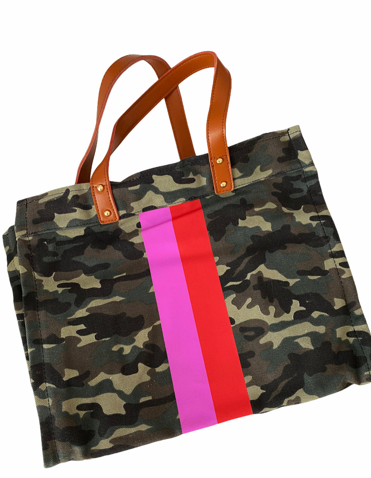 Camo canvas bag