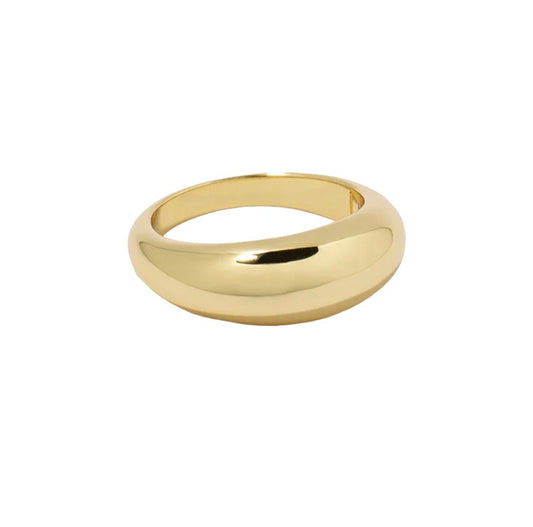 Gold Bubble Ring