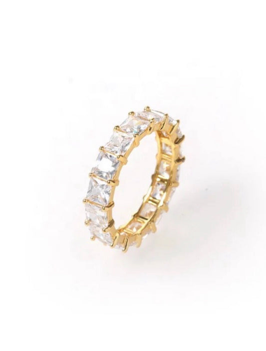 Gold eternity ring