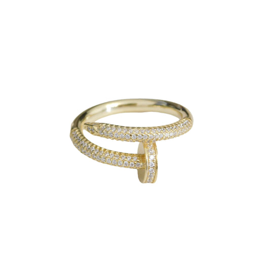 Diamond Nail Ring