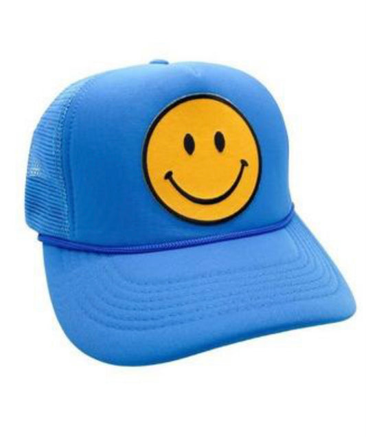 Blue Smiley Face
