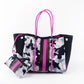 Pink camo tote
