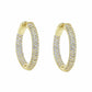 Mini Bling Hoops