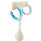 Blue acrylic mini hoops