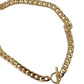 Gold Circle Clasp Chain