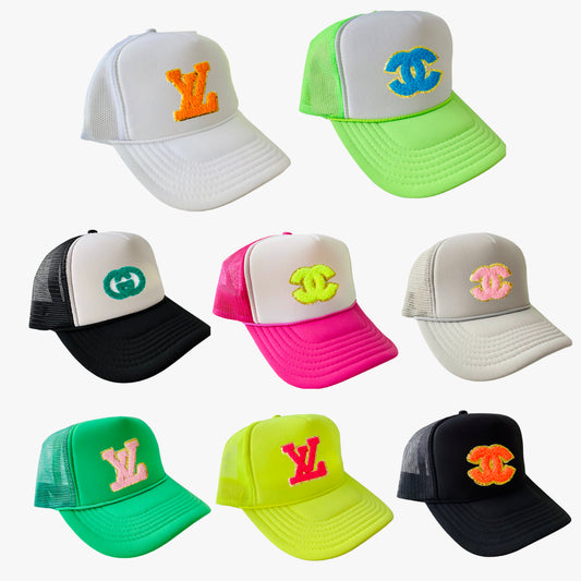 Custom Chenille Trucker Hat